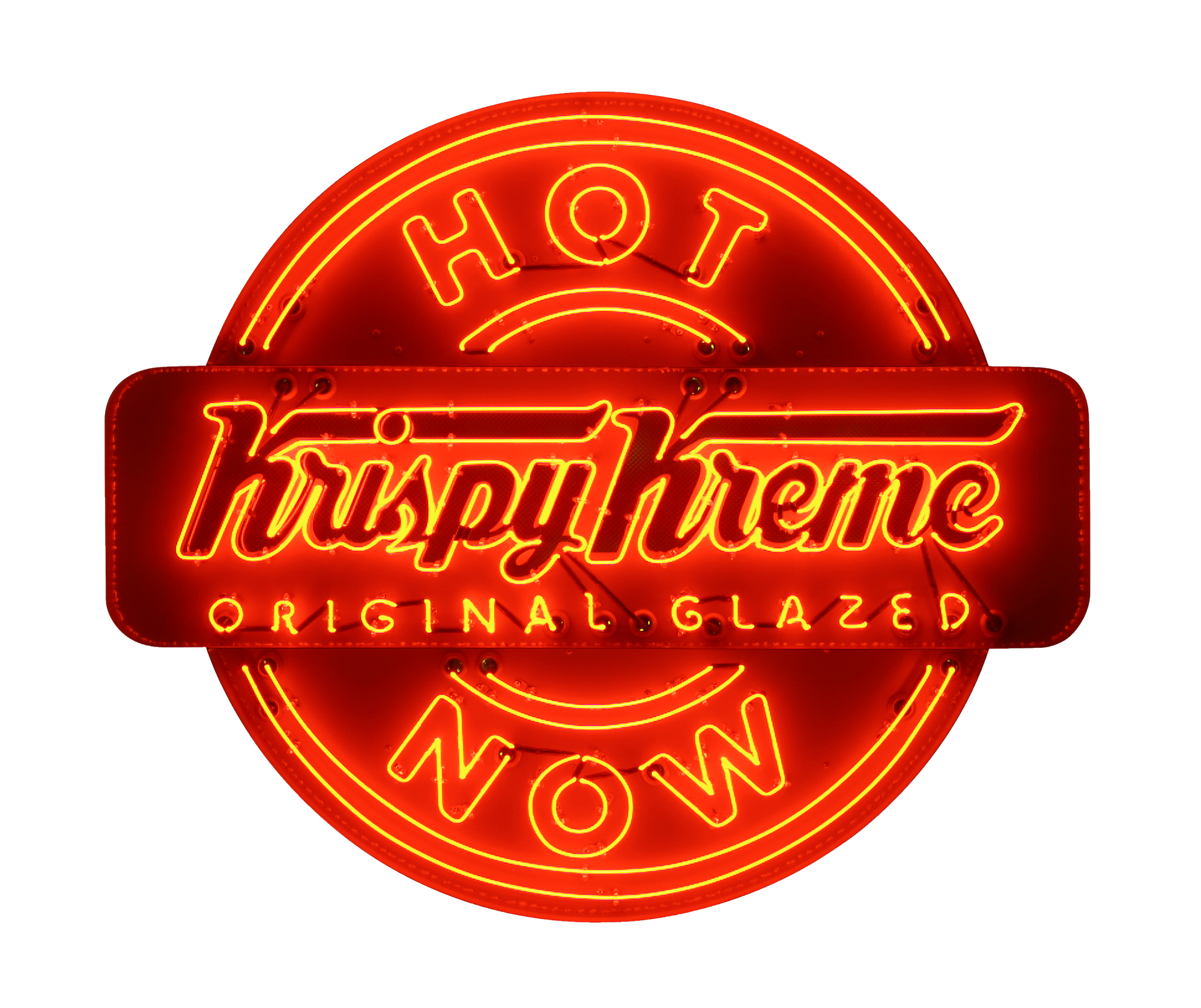 hot now krispy kreme hot light