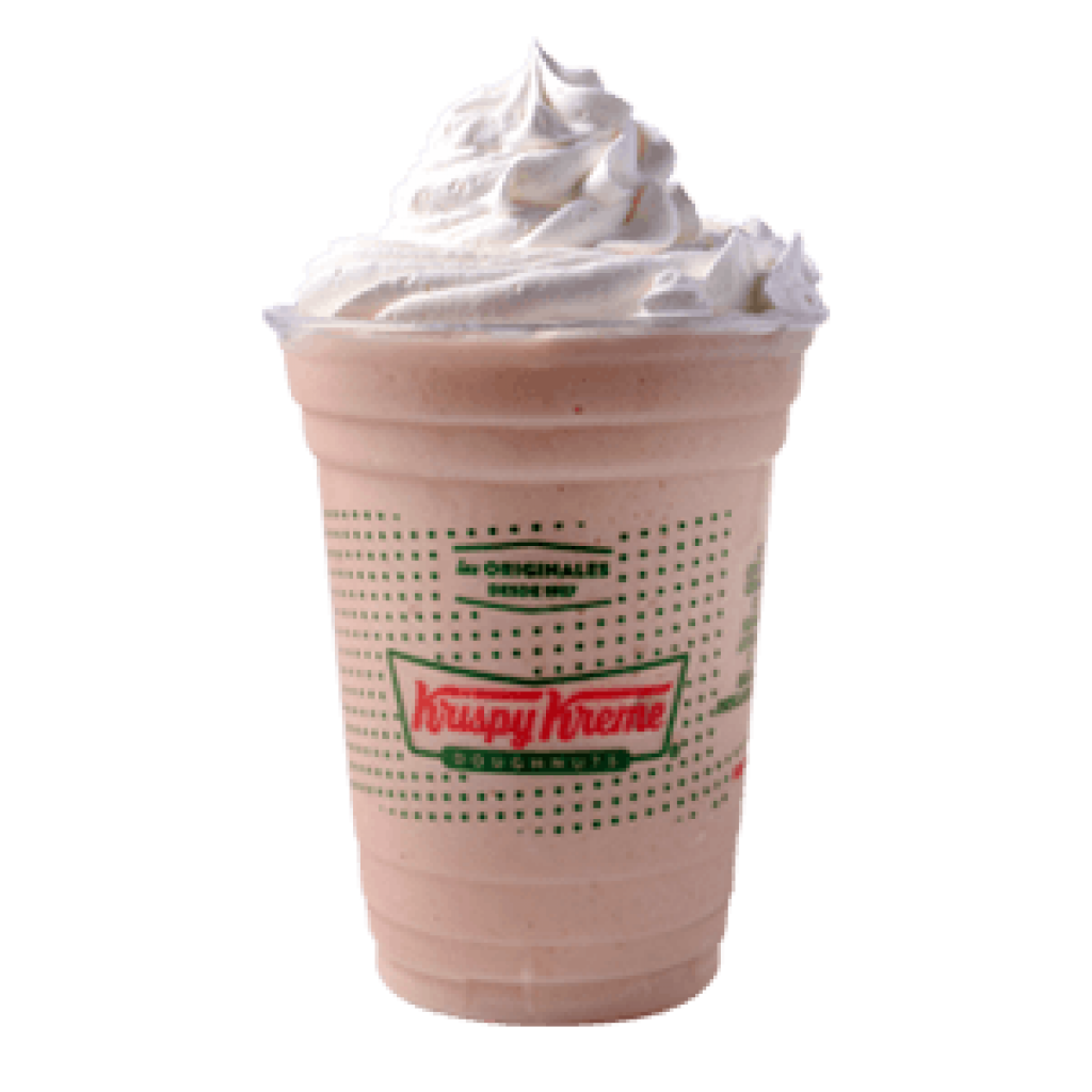 Caramel latte Frozen Krispy Kreme