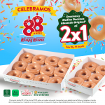 Promoción Aniversario 88 Krispy Kreme Donas al 2x1