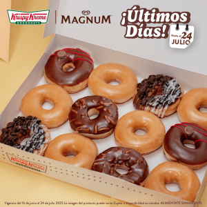 Donas de Magnum y Krispy Kreme