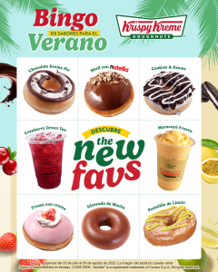Krispy Kreme Nuevas Favoritas