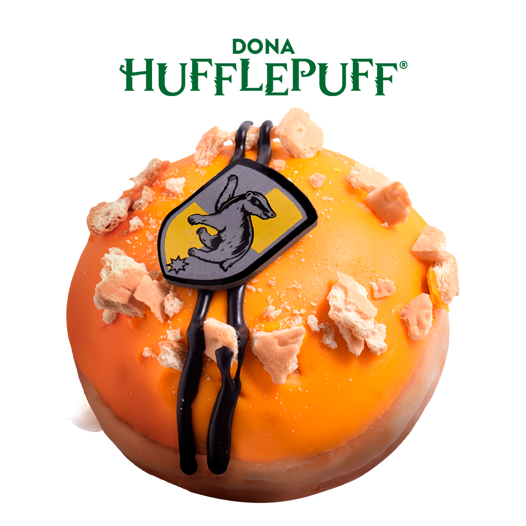 Dona Hufflepuff de Harry Potter y Krispy Kreme