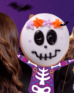Dona Pan de Muerto Krispy Kreme Halloween