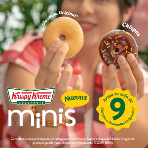 Donas Minis Pequeñas de Krispy Kreme