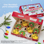 Docena Navideña Snoopy y Krispy Kreme