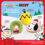 Donas de Peanuts Navidad Krispy Kreme