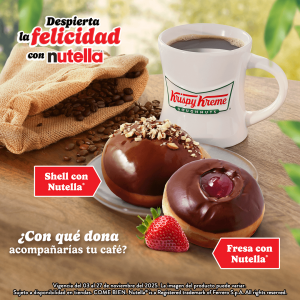 Donas de Nutella en Krispy Kreme 