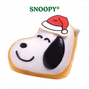 Dona Peanuts Navidad Krispy Kreme