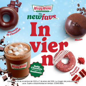 Donas de Navidad Krispy Kreme
